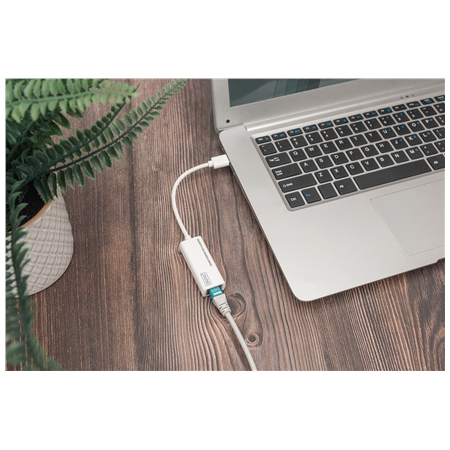 Digitus | USB 3.0 to Gigabit Ethernet Adapter USB-A Male, 10/100/1000 Mbps | DN-3023 | Network Adapter