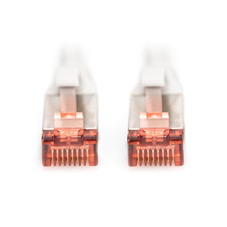 CAT 6 S/FTP | Patch cord | Length 10 m | Grey