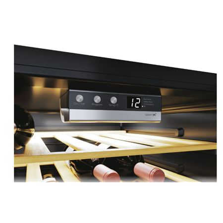 Candy | Wine Cooler | CWC 200 EELW/NF | Energy efficiency class G | Free standing | Bottles capacity 81 | Black