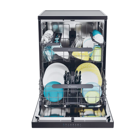 Dishwasher | CF 5C6F0B | Free standing | Width 59.7 cm | Number of place settings 15 | Number of programs 8 | Energy efficiency