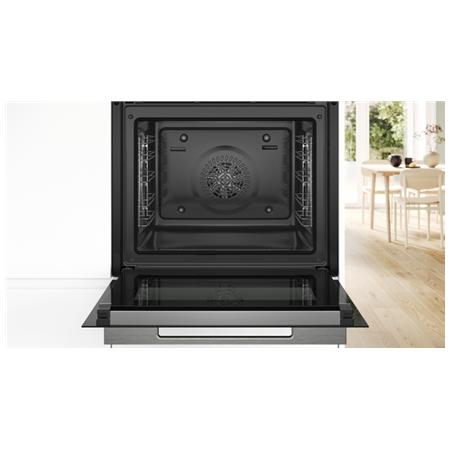 Bosch | Oven | HBG7721B1 | 71 L | Electric | Pyrolysis | Touch | Height 59.5 cm | Width 59.4 cm | Black