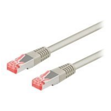 Patch Cable | 50889 CAT 6 S/FTP | PVC AWG 28/7 | Cable length: 5 m | Grey