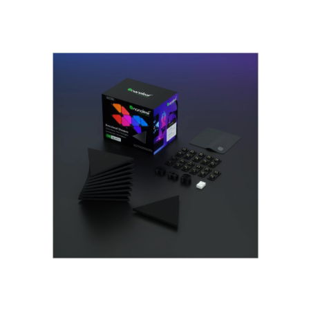 Nanoleaf Shapes Black Mini Triangles Expansion Pack (10 panels)