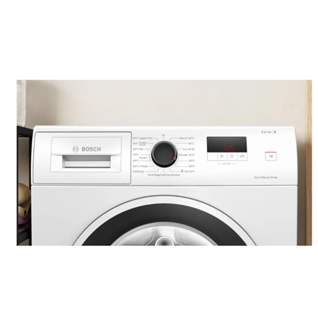 Bosch Washing Machine | WGE0240ASN | Energy efficiency class A | Front loading | Washing capacity 7 kg | 1400 RPM | Depth 59 cm