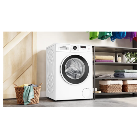 Bosch Washing Machine | WGE0240ASN | Energy efficiency class A | Front loading | Washing capacity 7 kg | 1400 RPM | Depth 59 cm