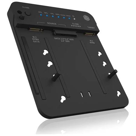 Raidsonic Icy Box Docking and Clone station for 2x M.2 NVMe SSD | IB-2913MCL-C31