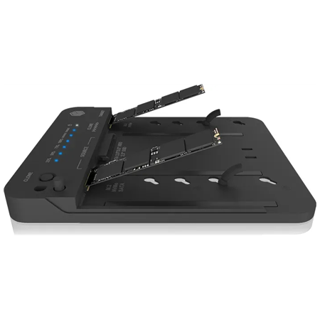 Raidsonic Icy Box Docking and Clone station for 2x M.2 NVMe SSD | IB-2913MCL-C31