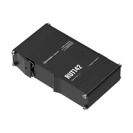 Ethernet Router with RS232 (RUT142000000) | RUT142 | 802.11n | 10/100 Mbit/s | Ethernet LAN (RJ-45) ports 1 | Mesh Support No |