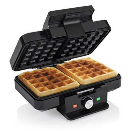 Tristar Waffle maker | WF-1165 | 1000 W | Number of pastry 2 | Belgium | Black