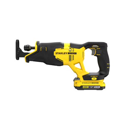 Stanley | 18V V20 Reciprocating Saw - 2 x 2.0Ah Kitbox | SFMCS300D2K-QW | 18 V