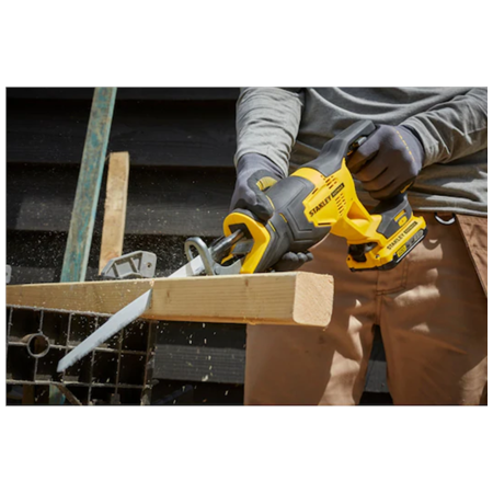 Stanley | 18V V20 Reciprocating Saw - 2 x 2.0Ah Kitbox | SFMCS300D2K-QW | 18 V