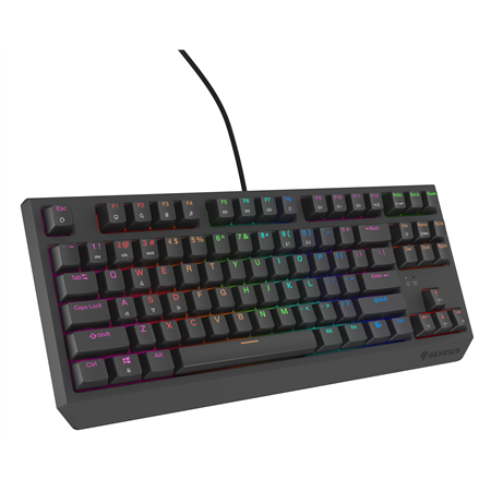 Genesis THOR 230 | Mechanical Gaming Keyboard | Wired | US | Black | USB Type-A | Outemu Red
