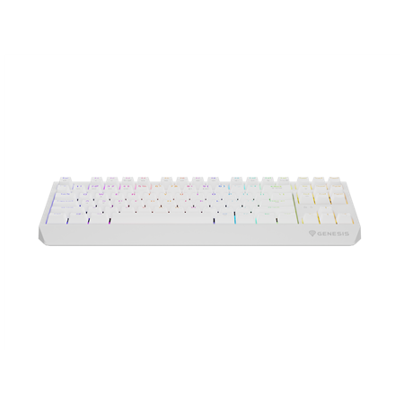 Genesis | THOR 230 | Mechanical Gaming Keyboard | Wireless | US | White | 2.4 GHz, Bluetooth, USB | Outemu Red