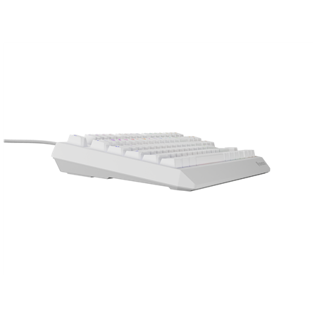 Genesis | THOR 230 | Mechanical Gaming Keyboard | Wireless | US | White | 2.4 GHz, Bluetooth, USB | Outemu Red