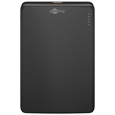 Goobay Magnetic Wireless Power Bank | 70182 | 5000 mAh | USB-C | Black