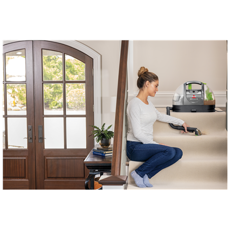 Bissell | Carpet and Upholstery Cleaner | 20671 SpotClean C2 | Corded operating | 340 W | Titanium/Silver Gray/Cha Cha Lime | 24