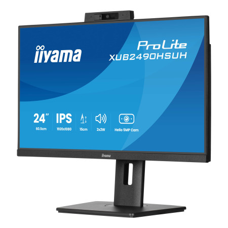 iiyama XUB2490HSUH-B2 kompiuterio monitorius 23.8" Full HD