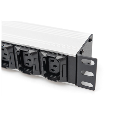 Digitus Socket Strip with Aluminum Profile, 10-way, IEC C20 plug | DN-95427 | Sockets quantity 7