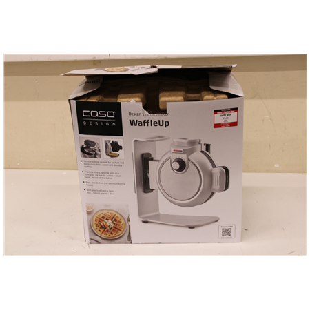 SALE OUT. Caso WaffleUp Waffle Maker, 800 W, Stainless Steel, DAMAGED PACKAGING | Caso WaffleUp | Waffle Maker | 800 W | Number