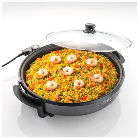 Caso Professional Party Pan | 1500 W | Number of programs 1 | Grey