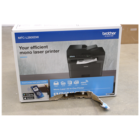 SALE OUT. Brother MFC-L2800DW  Multifunction Laser Printer with Fax,  | SALE OUT. Brother DAMAGED PACKAGING