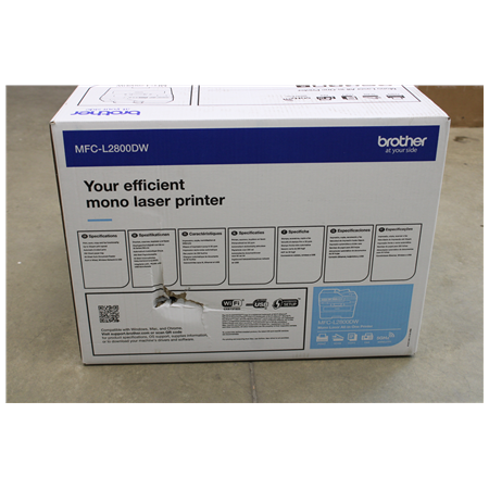 SALE OUT. Brother MFC-L2800DW  Multifunction Laser Printer with Fax,  | SALE OUT. Brother DAMAGED PACKAGING