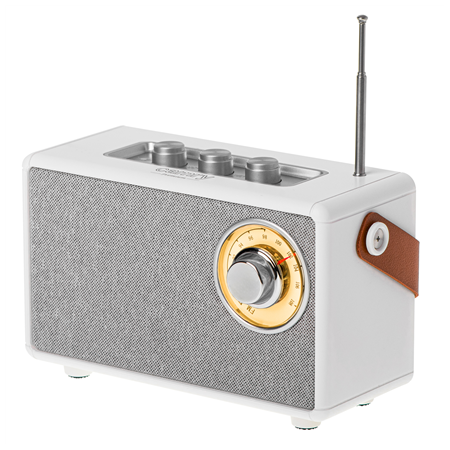 Camry | Speaker with radio | CR 1902 W | White | Wireless connection