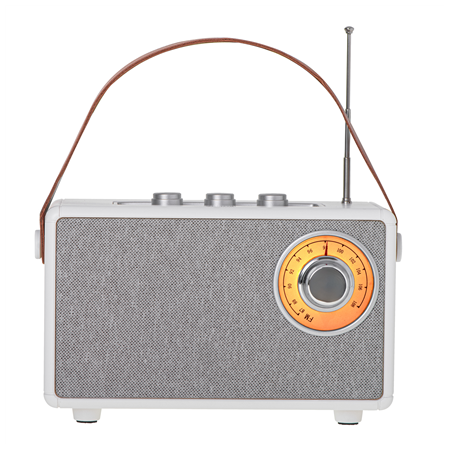 Camry | Speaker with radio | CR 1902 W | White | Wireless connection