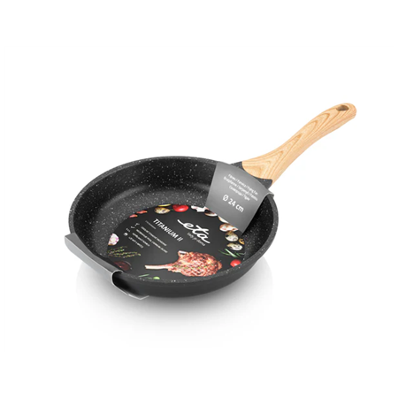 ETA | Pan | ETA792990000 TITANIUM II | Universal | Diameter 24 cm | Electric, induction, gas, glass ceramics | Suitable for indu