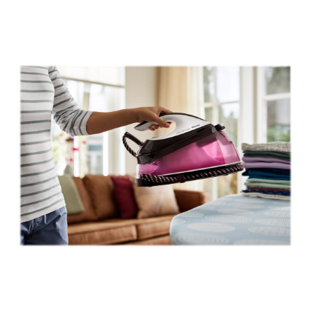Philips Steam Station | GC7842/40 PerfectCare Compact | 2400 W | 1.5 L | 6.5 bar | Auto power off | Vertical steam function | Wh