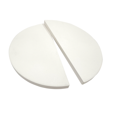TunaBone Half moon pizza stone 180mm for Kamado 22inch