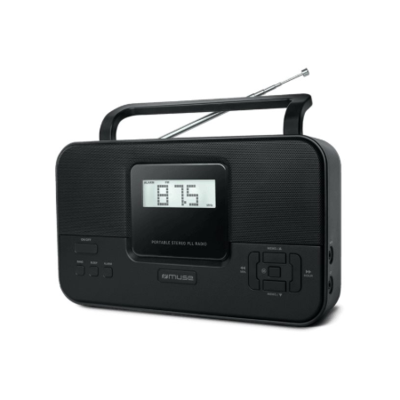 Muse Stereo Portable Radio | M-087 MB PLL | AUX in | FM radio | Headphone out