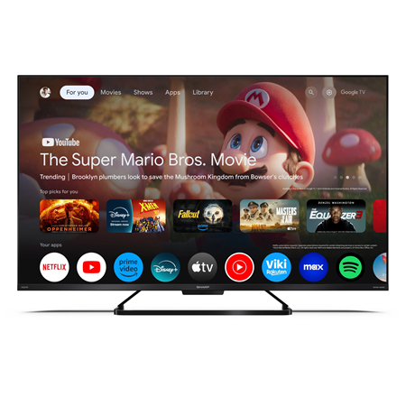 Sharp 43GR8265E | 43" | Smart TV | Google TV | 4K Ultra HD