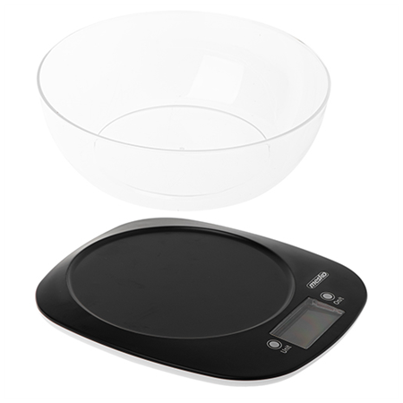 Adler Kitchen Scale with a bowl | MS 3179b | Graduation 1 g | Display type LCD | Black