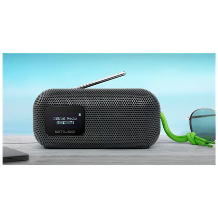 Muse Speaker With FM Radio | M-750 FBT | 10 W | Waterproof | Bluetooth | Black | Portable | Wireless connection
