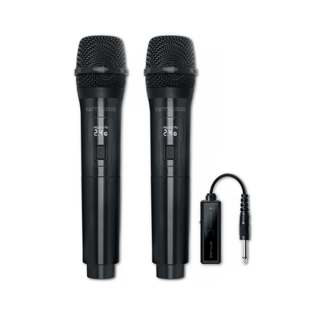 Muse | Pack 2 Wireless Microphones | MC-50 WI | Black