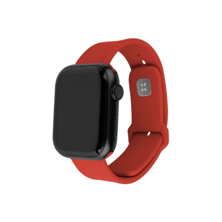 Fixed | Sporty Strap Set for Apple Watch Ultra 49mm | 180-250 mm | Red | Silicone