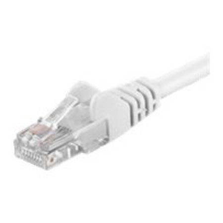Goobay Patch Cable | 68633 CAT 6 U/UTP | PVC | Cable length: 1 m | White