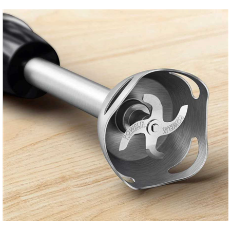 TEFAL | Hand Blender | Quickchef+ HB673830 | Hand Blender | 1000 W | Number of speeds 20 | Turbo mode | Black/Stainless Steel