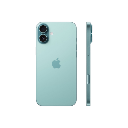 Apple iPhone 16 Plus | Teal | 6.7 " | Super Retina XDR | 2796 x 1920 pixels | A18 | Internal RAM 8 GB | 128 GB | Dual SIM | 4G |