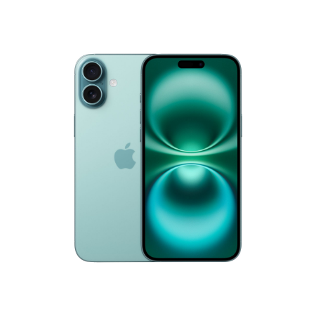 Apple iPhone 16 Plus | Teal | 6.7 " | Super Retina XDR | 2796 x 1920 pixels | A18 | Internal RAM 8 GB | 128 GB | Dual SIM | 4G |