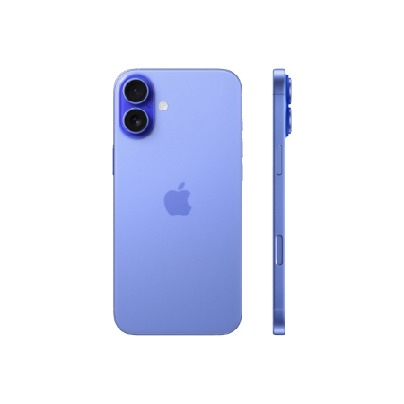 Apple | iPhone 16 Plus | Ultramarine | 6.7 " | Super Retina XDR | 2796 x 1290 pixels | A18 | Internal RAM 8 GB | 128 GB | Dual S