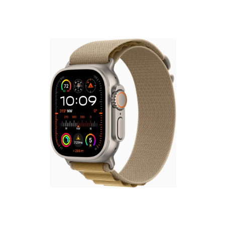 Apple Watch Ultra 2 | Smart watch | GPS (satellite) | Always-On Retina display | 49mm | Natural Titanium