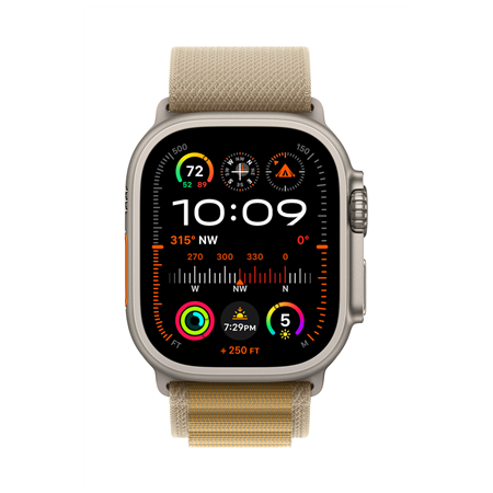Apple Watch Ultra 2 | Smart watch | GPS (satellite) | Always-On Retina display | 49mm | Waterproof