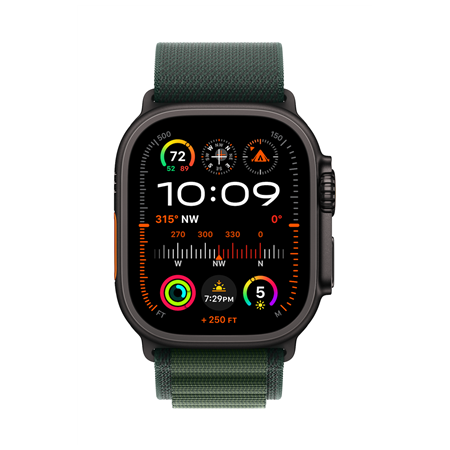 Apple Smart watch | GPS (satellite) | Always-On Retina display | 49mm | Waterproof