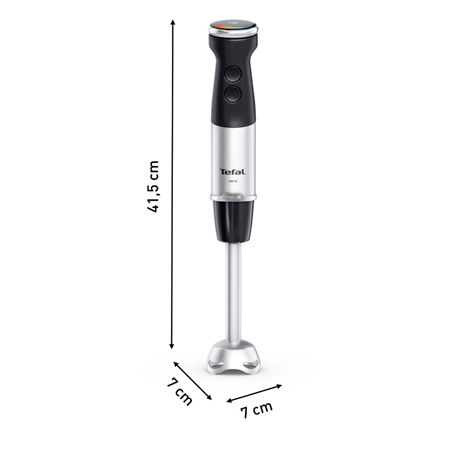 TEFAL | Hand Blender | HB671830 | Hand Blender | 1000 W | Number of speeds 20 | Turbo mode | Black/Stainless Steel