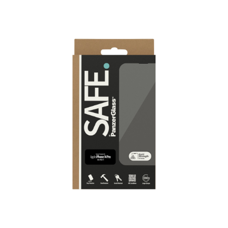 SAFE by PanzerGlass Screen Protector Apple iPhone 14 Pro | Ultra-Wide Fit | PanzerGlass