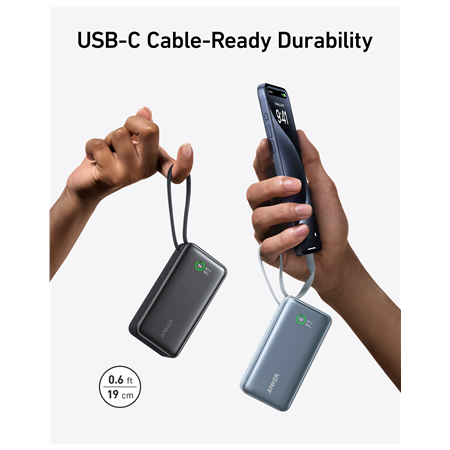 Anker 545 Nano Power Bank | A1259G61 | 10000 mAh | Green