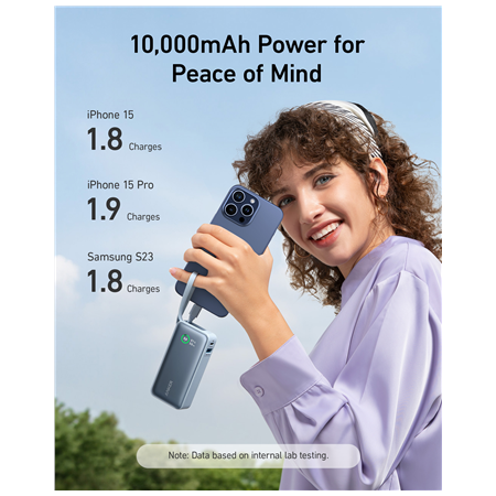 Anker 545 Nano Power Bank | A1259G61 | 10000 mAh | Green