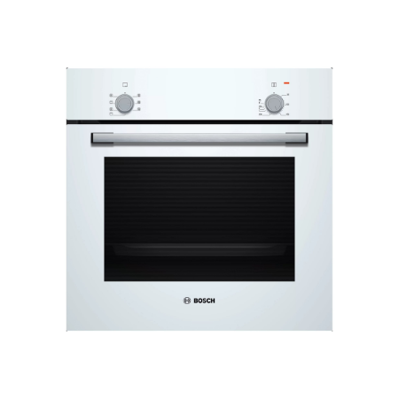 Bosch Oven | HBF010BV1S | 66 L | Electric | Manual | Control knob | Height 59.5 cm | Width 59.4 cm | White
